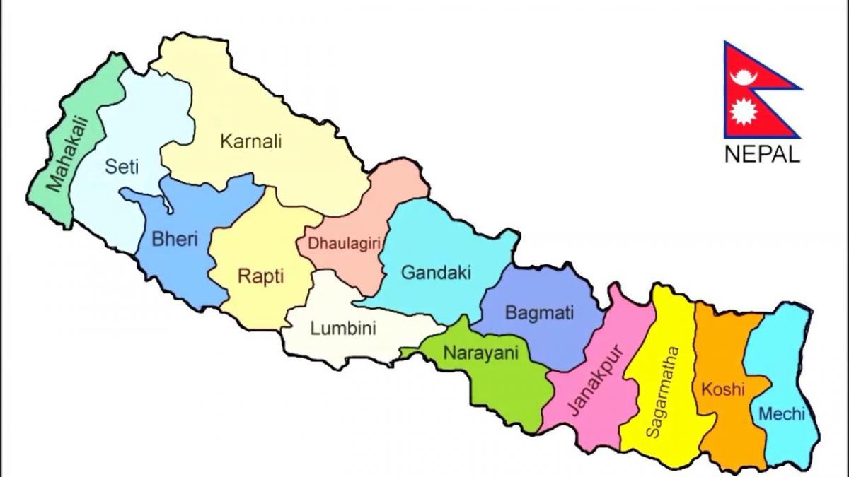 شو کے نقشے نیپال