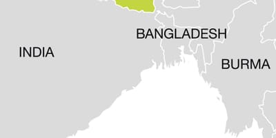 دنیا کے نقشے دکھا نیپال