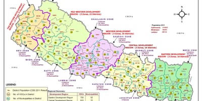نقشہ کے gis نیپال